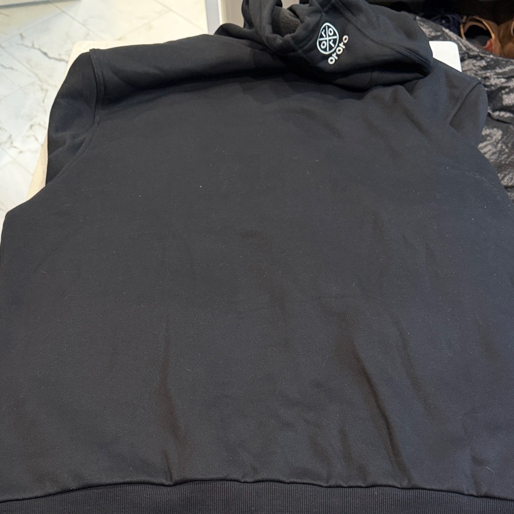 Ororo Black Zip-Up Hoodie - Picture 9 of 11